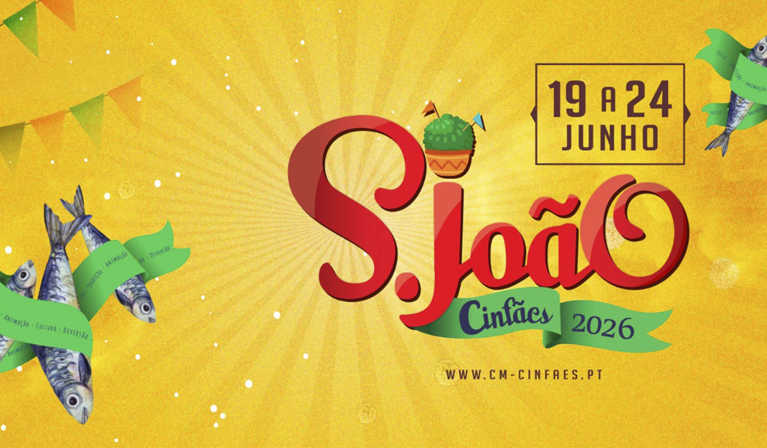 Festas do Concelho de Cinfães em Honra de São João de 19 a 24 de junho