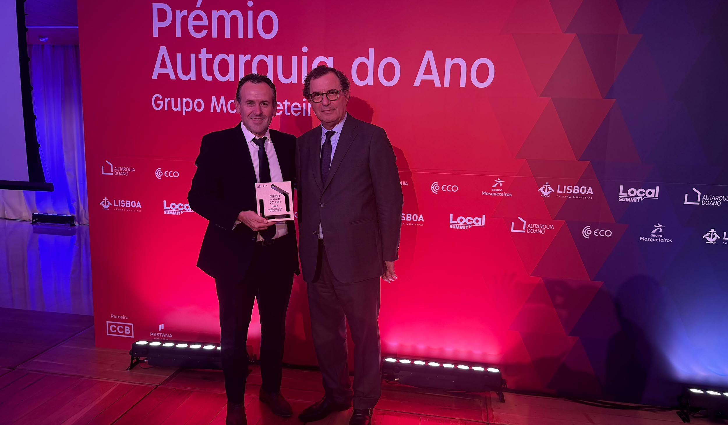 Cinfães recebe Prémio Autarquia do Ano no Centro Cultural de Belém, em Lisboa