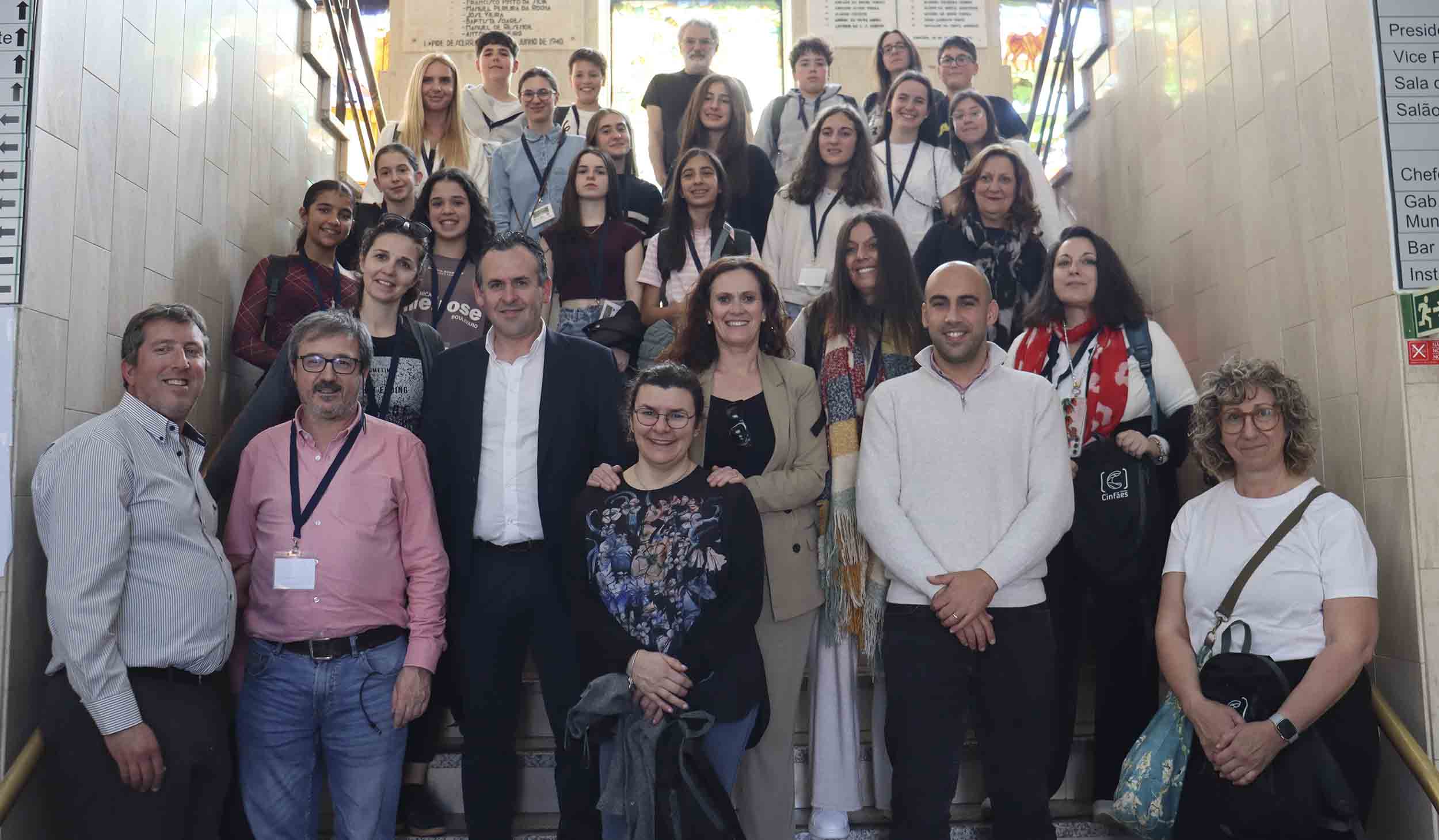 Cinfães recebe comunidade educativa europeia