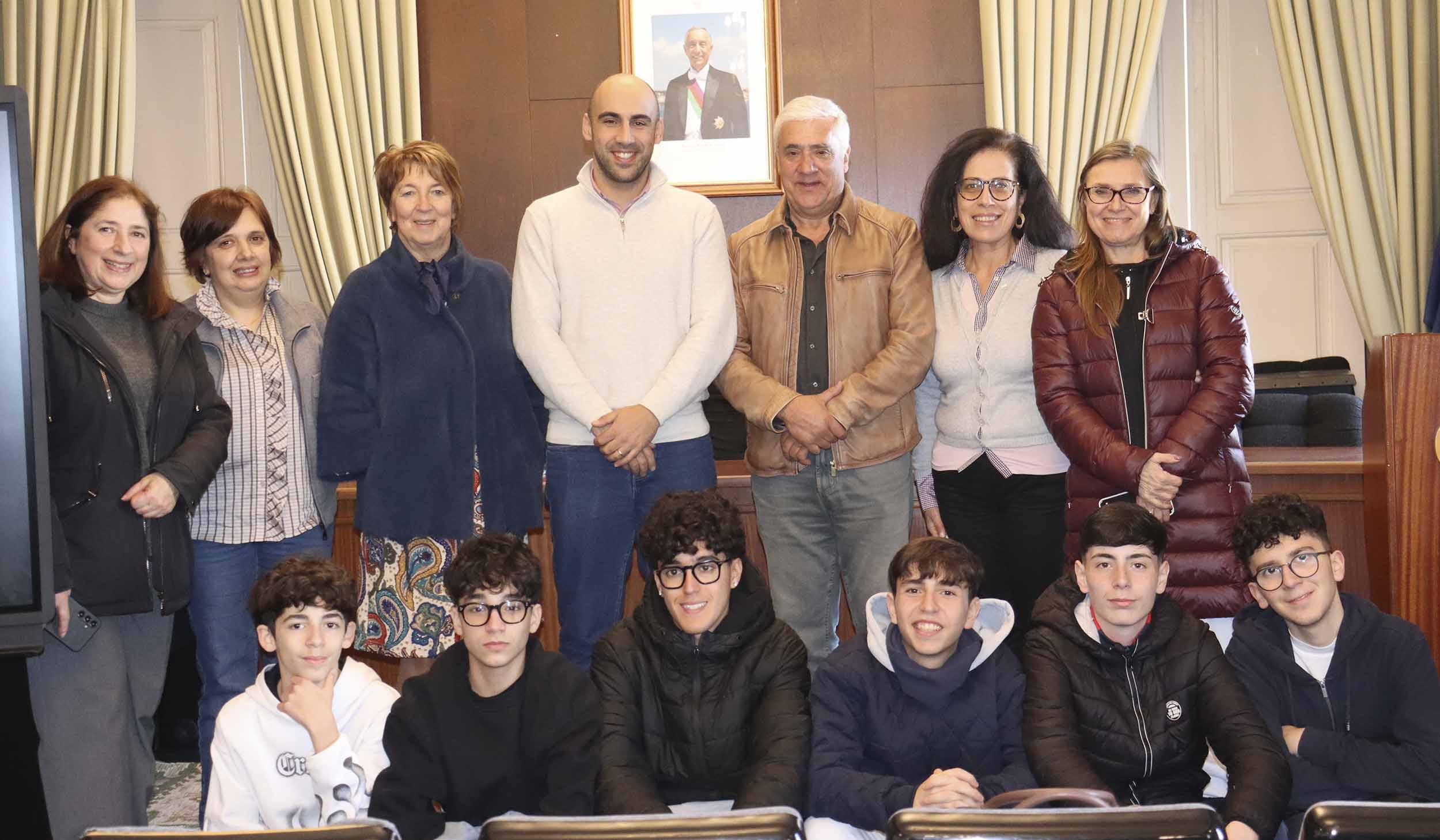 Cinfães acolheu intercâmbio Erasmus+ com escola italiana