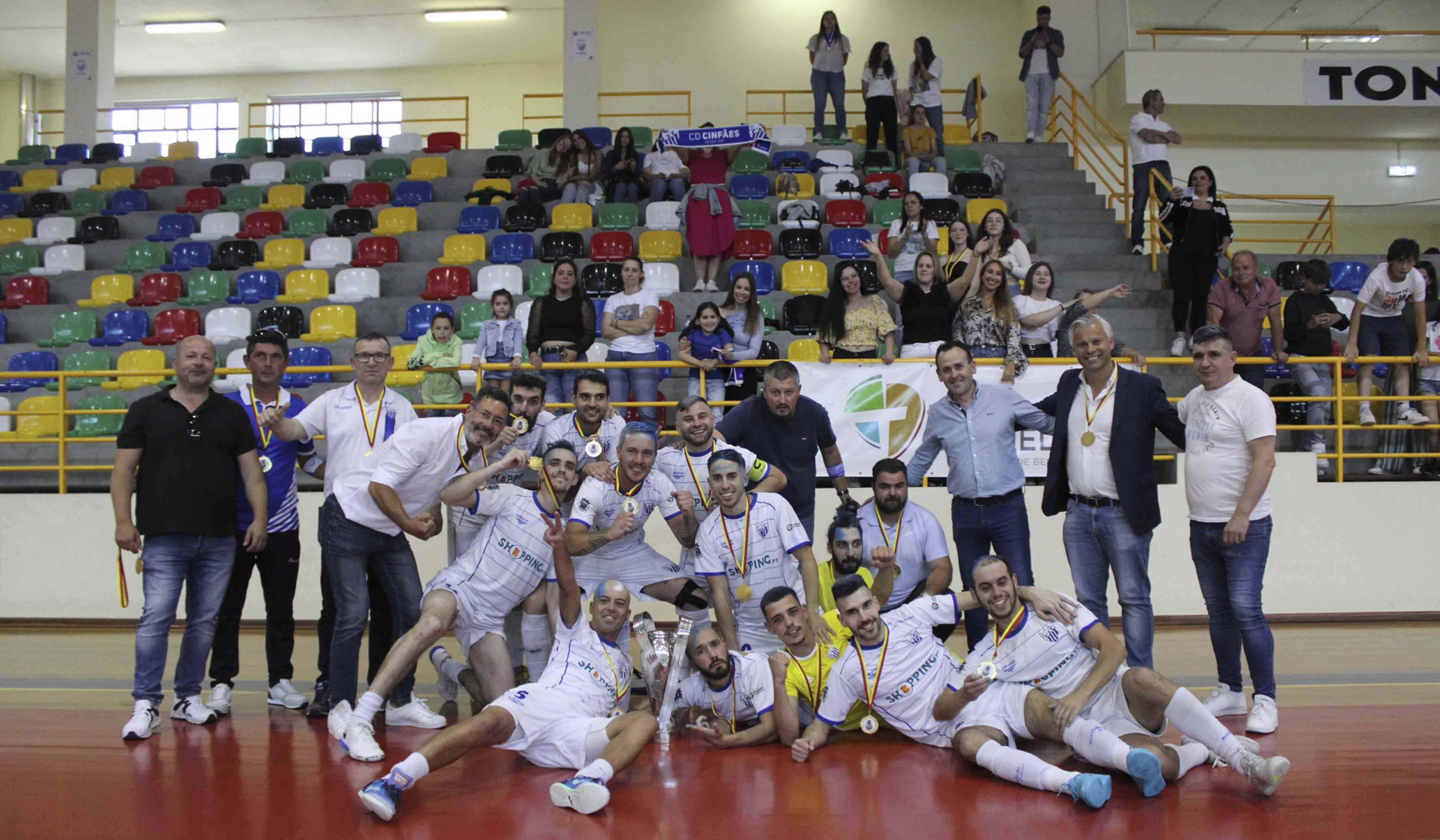 Clube Desportivo de Cinfães venceu a Taça de Futsal Masculino