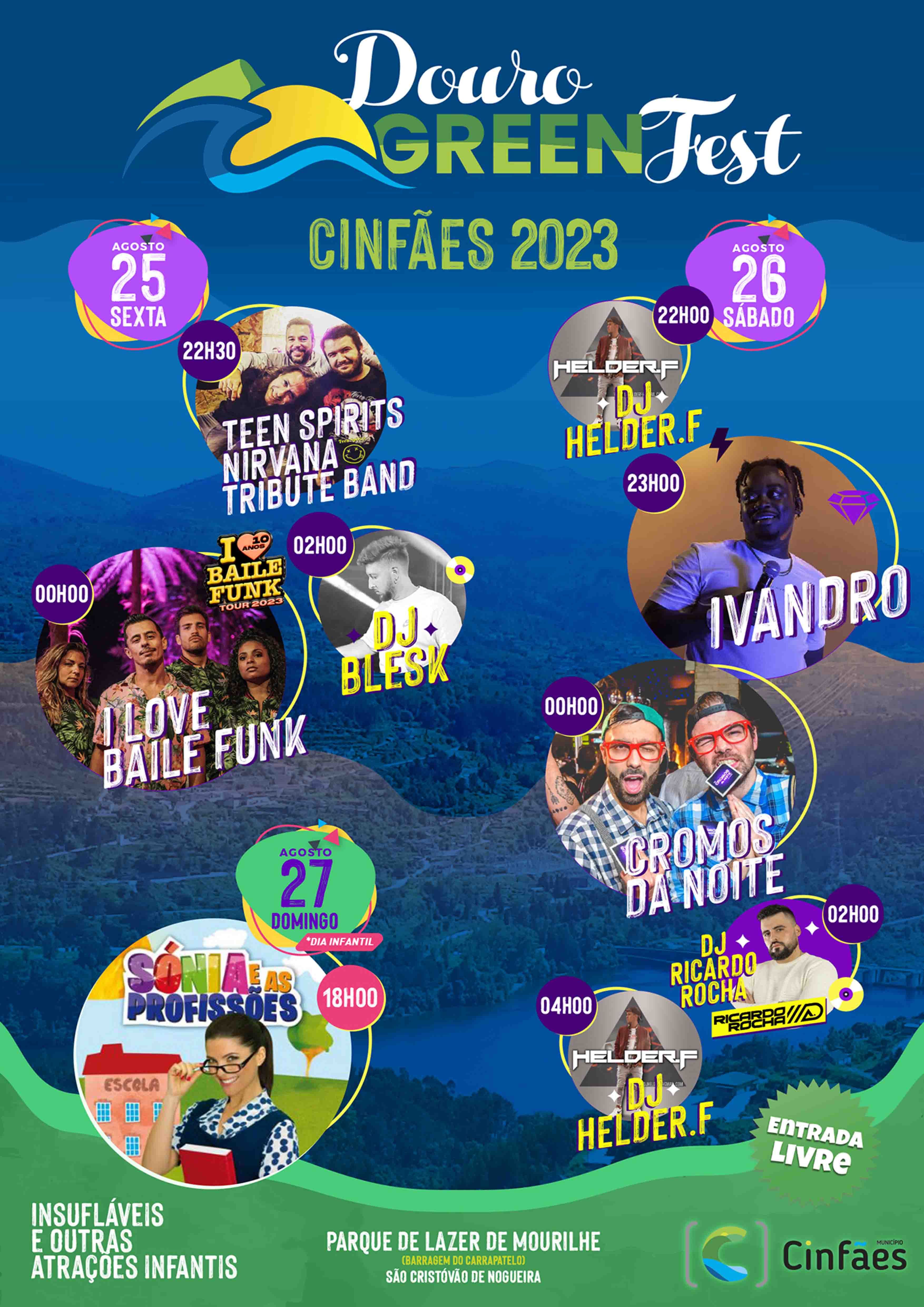 Douro Green Fest de 25 a 27 de agosto!
