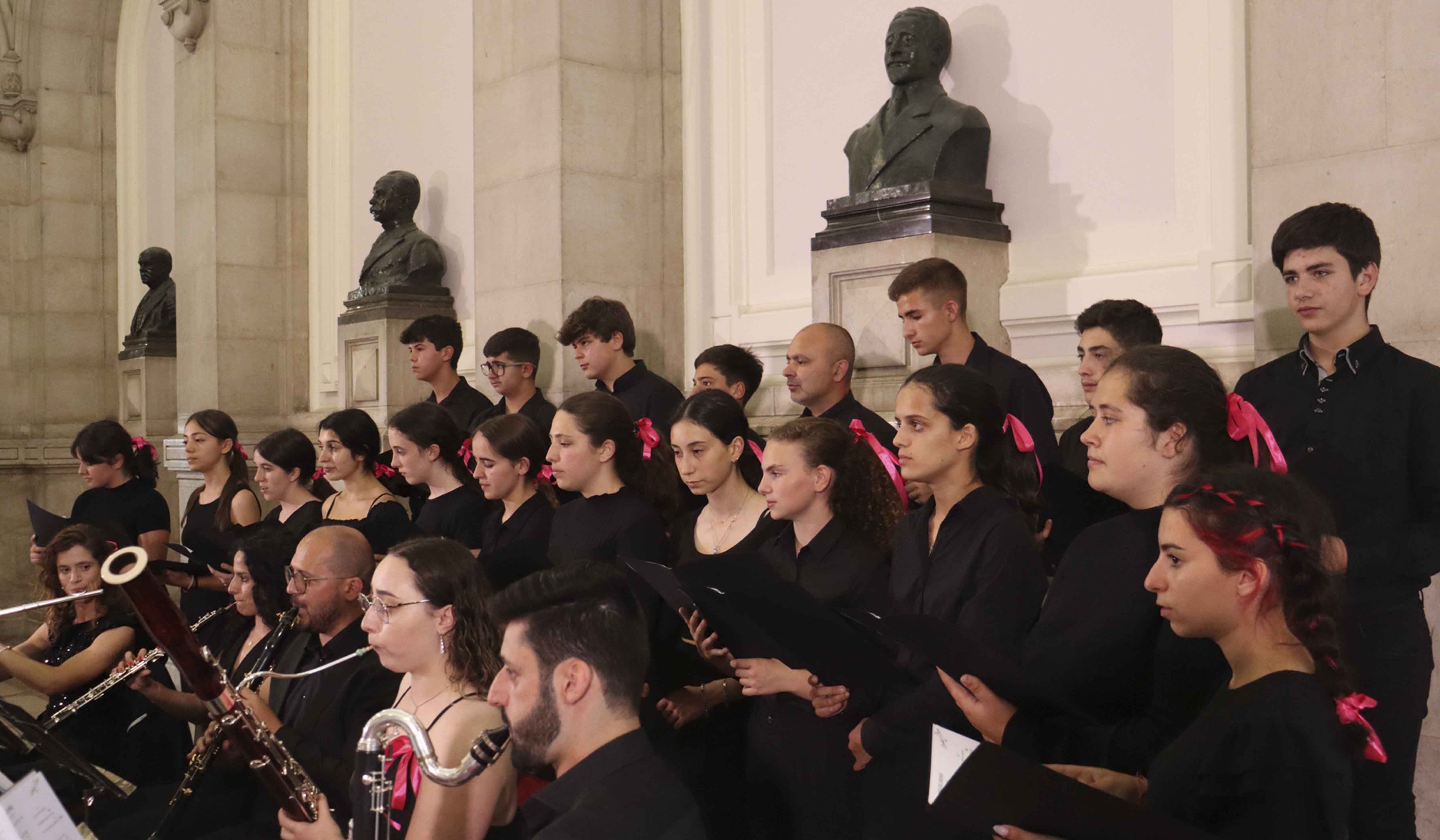Concerto da Academia d’Artes de Cinfães na Assembleia da República